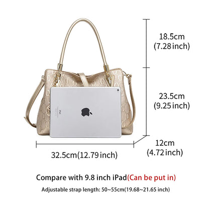Split Leather Shoulder Bag