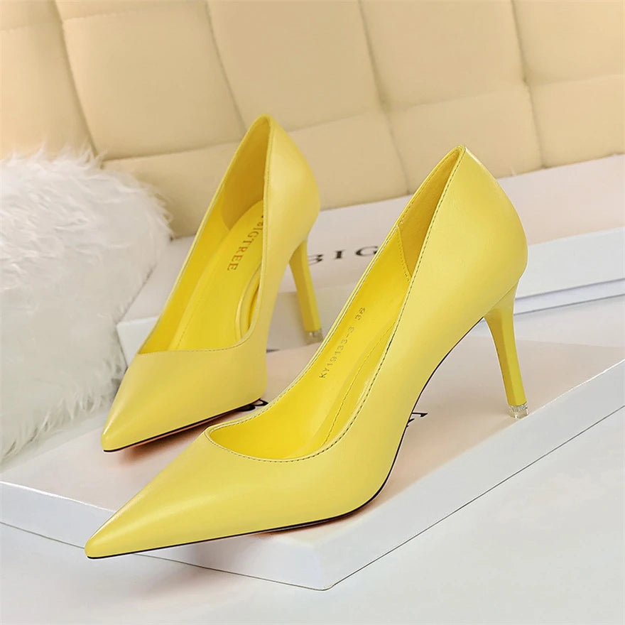 Candy Color Slip-On Shoes