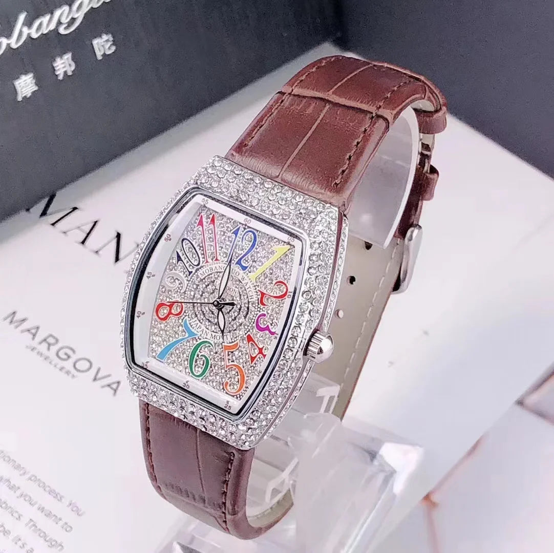 Tonneau Oval Diamond Dial