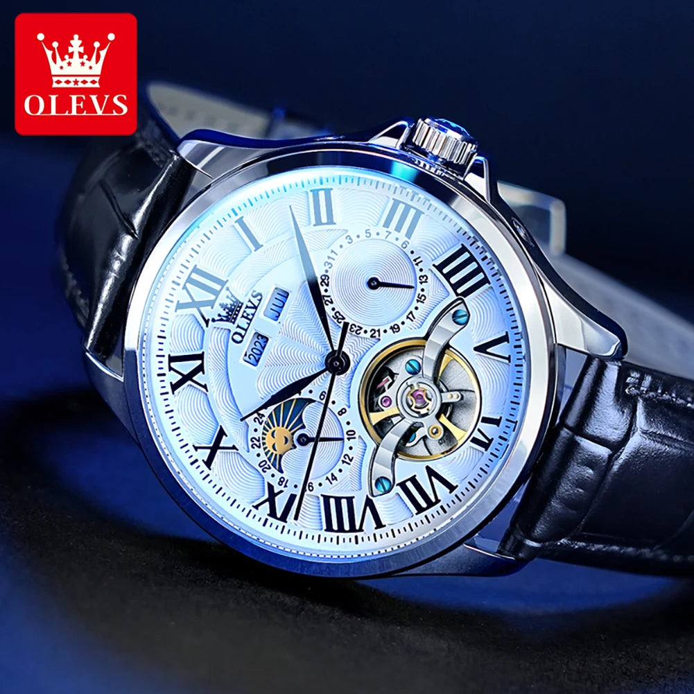Automatic Hollow Hand Clock
