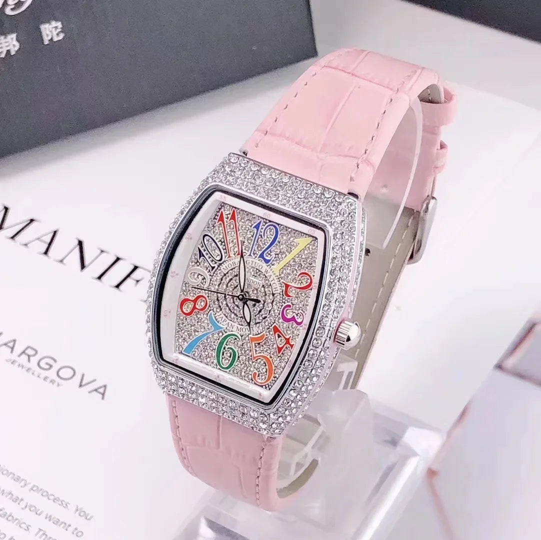 Tonneau Oval Diamond Dial
