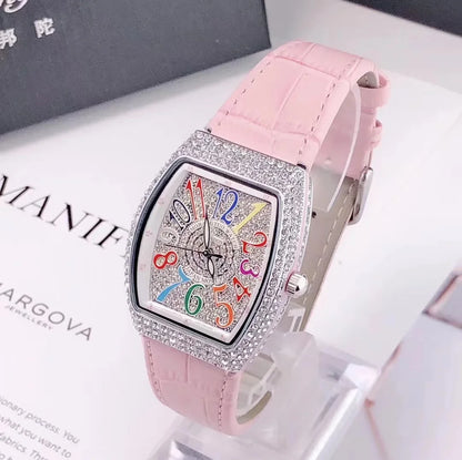 Tonneau Oval Diamond Dial