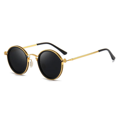 Round Retro Alloy Glasses