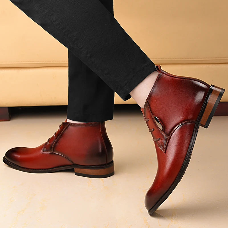 Men's Elevator Chelsea Boots 6cm