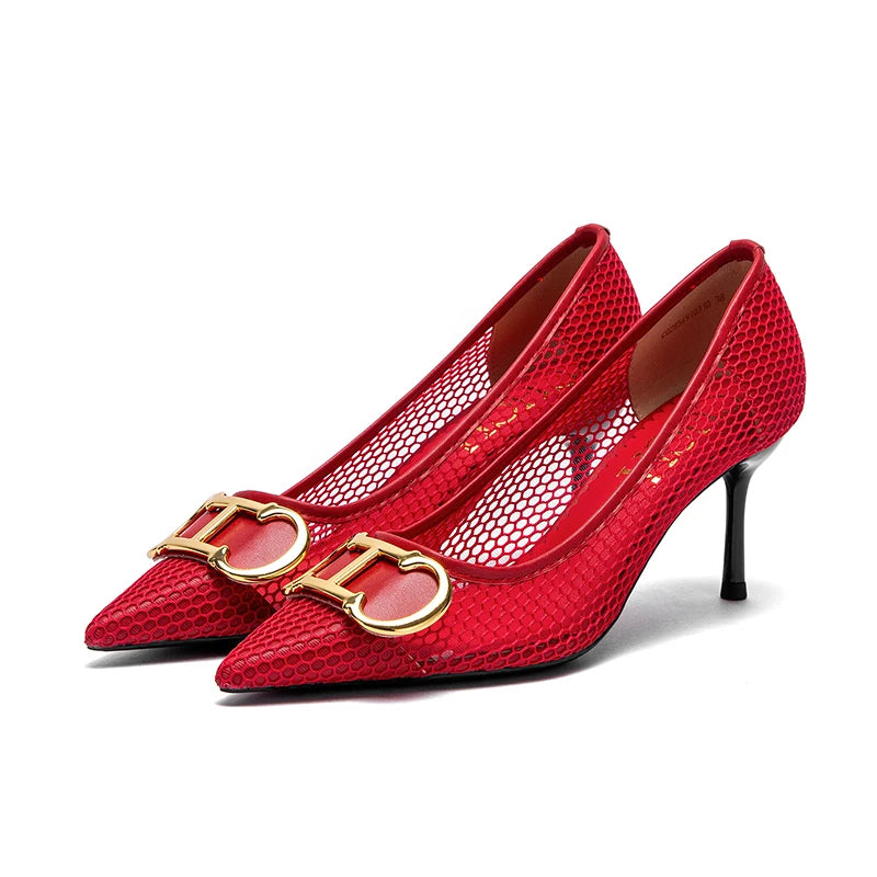 Women’s T-Strap High Heels