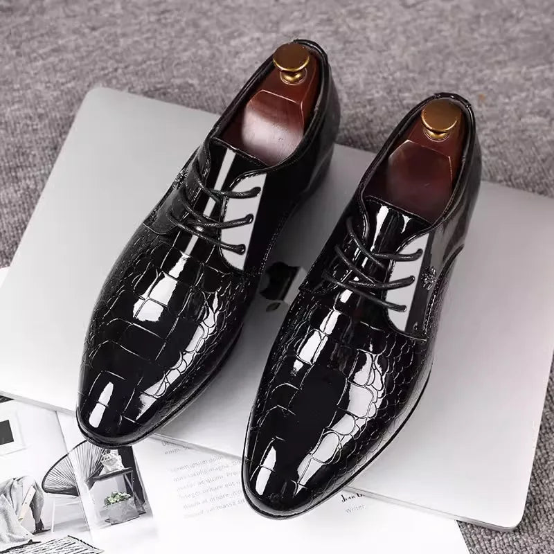 Men's Pointed Toe Business Shoes