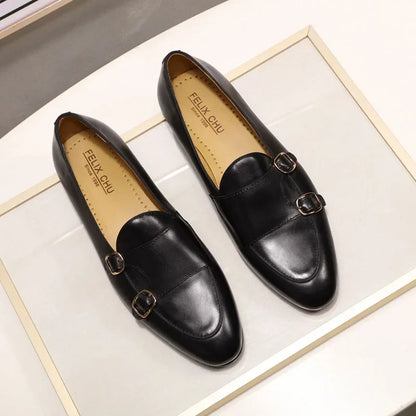 Genuine Leather Party Loafers