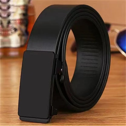 Unisex Split Leather Belt: