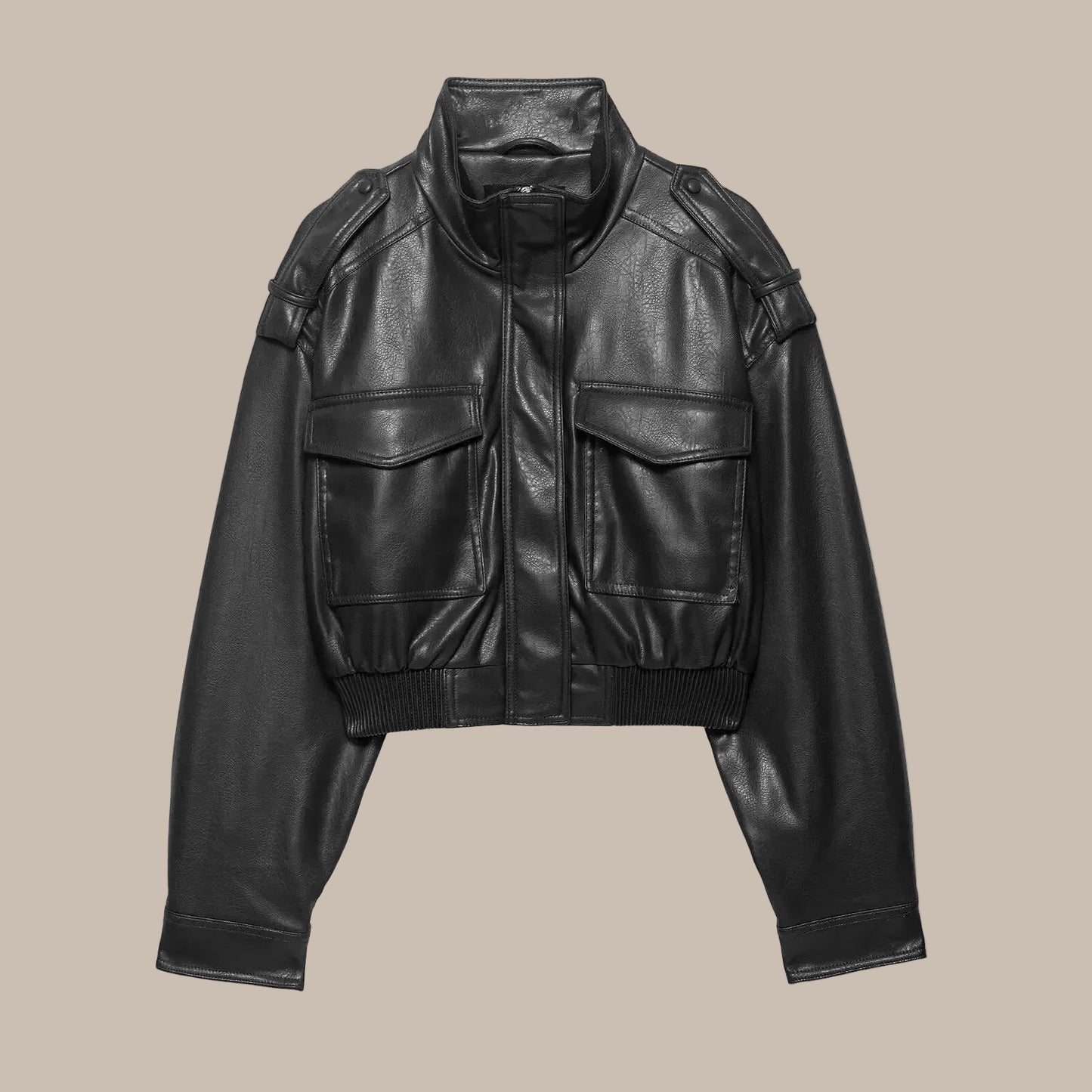 Women’s PU Leather Jacket