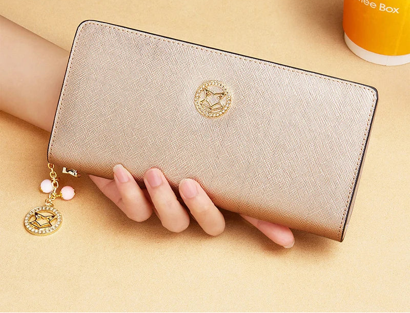 Fashion Zipper Long Wallet