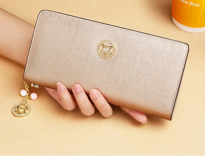 Fashion Zipper Long Wallet