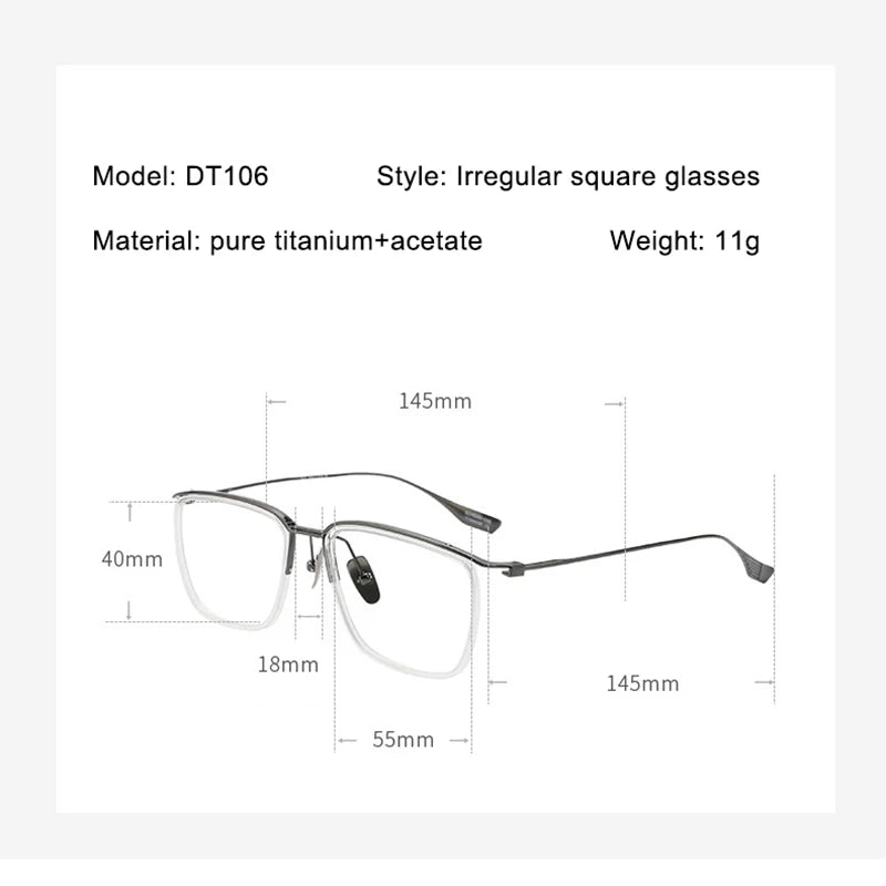 Luxury Men’s Eyeglasses