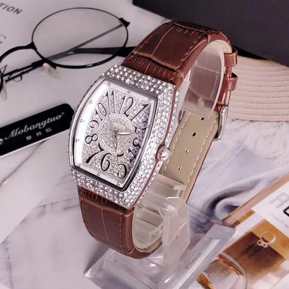 Tonneau Oval Diamond Dial