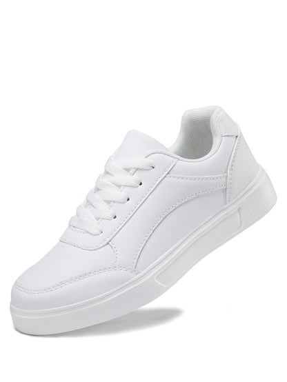 Leather Platform Sneakers