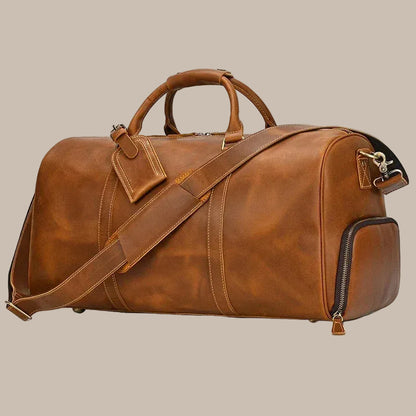 Unisex Carry-On Leather Bag