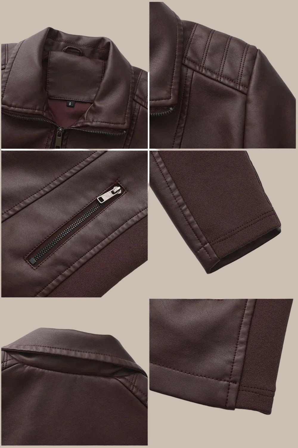 Women’s Brown Leather Jacket