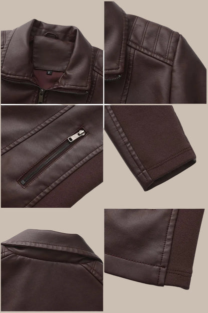 Women’s Brown Leather Jacket