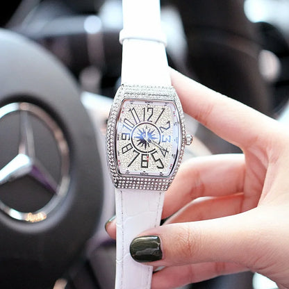Tonneau Oval Diamond Dial