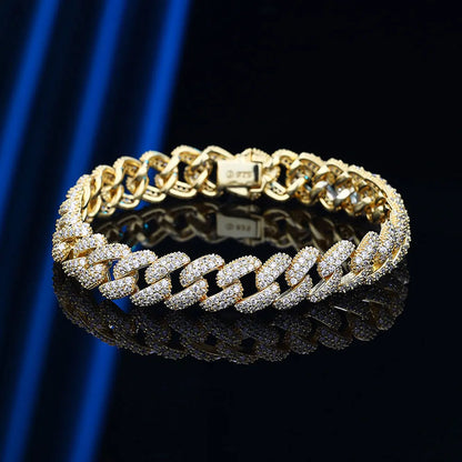 8mm Iced-Out Zircon Tennis Bracelet