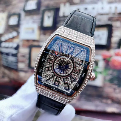 Tonneau Oval Diamond Dial