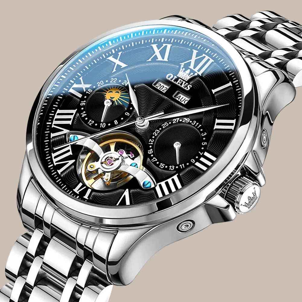 Automatic Hollow Hand Clock