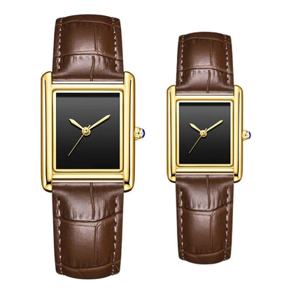 Elegant Leather Strap Watches