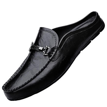 Men’s Metal Buckle Loafers