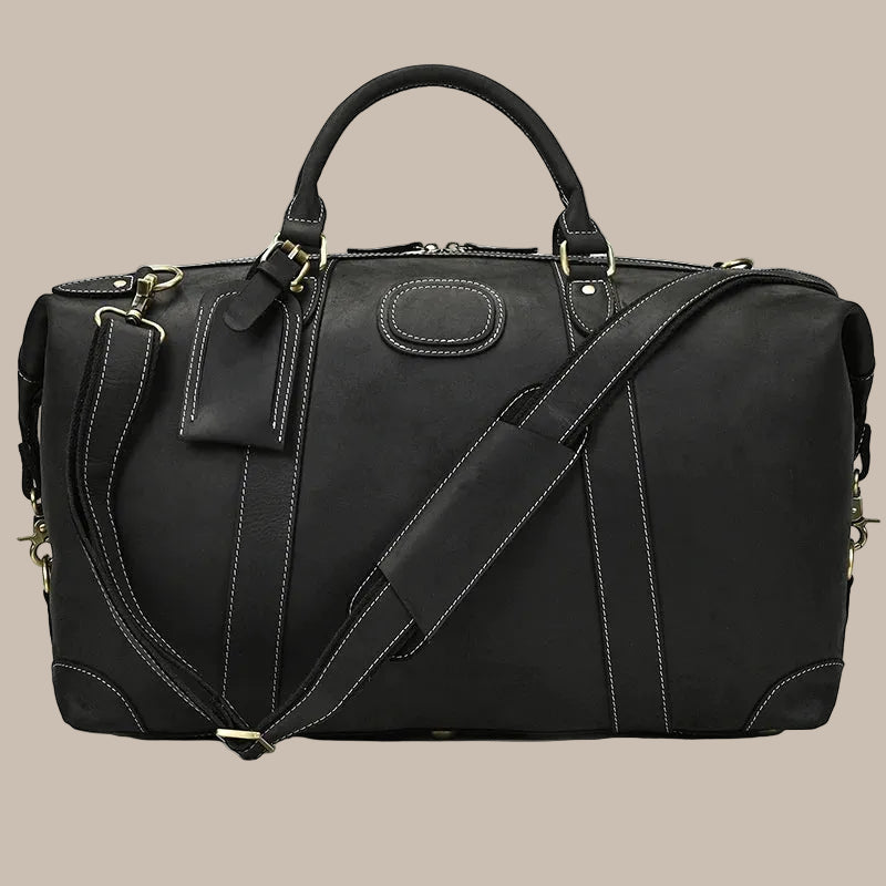 Big Capacity Leather Duffle