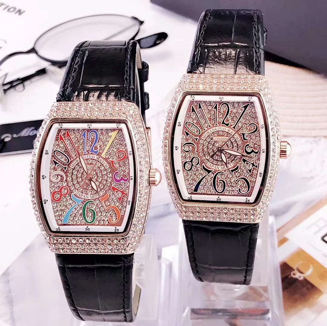 Tonneau Oval Diamond Dial