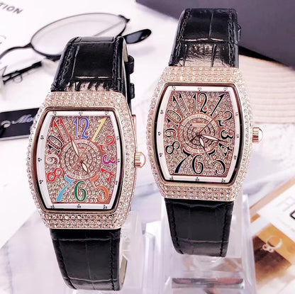 Tonneau Oval Diamond Dial