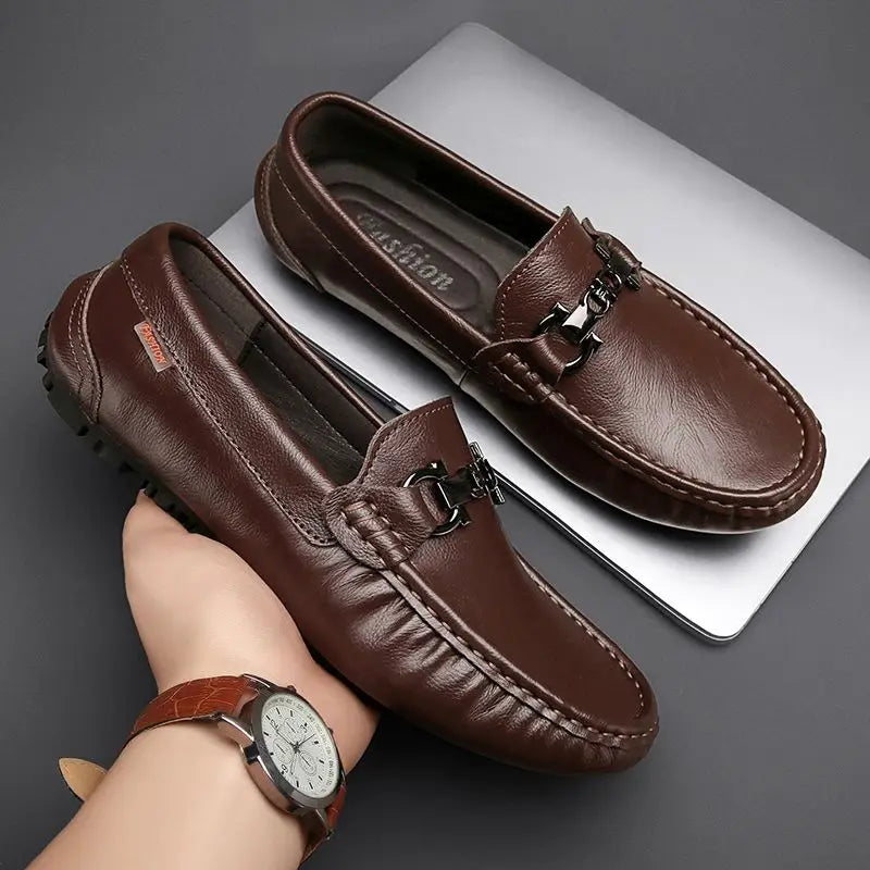 Men’s Cow Suede Loafers