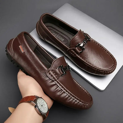 Men’s Cow Suede Loafers