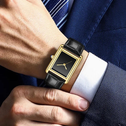 Elegant Leather Strap Watches
