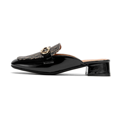 Buckle Mules for Women