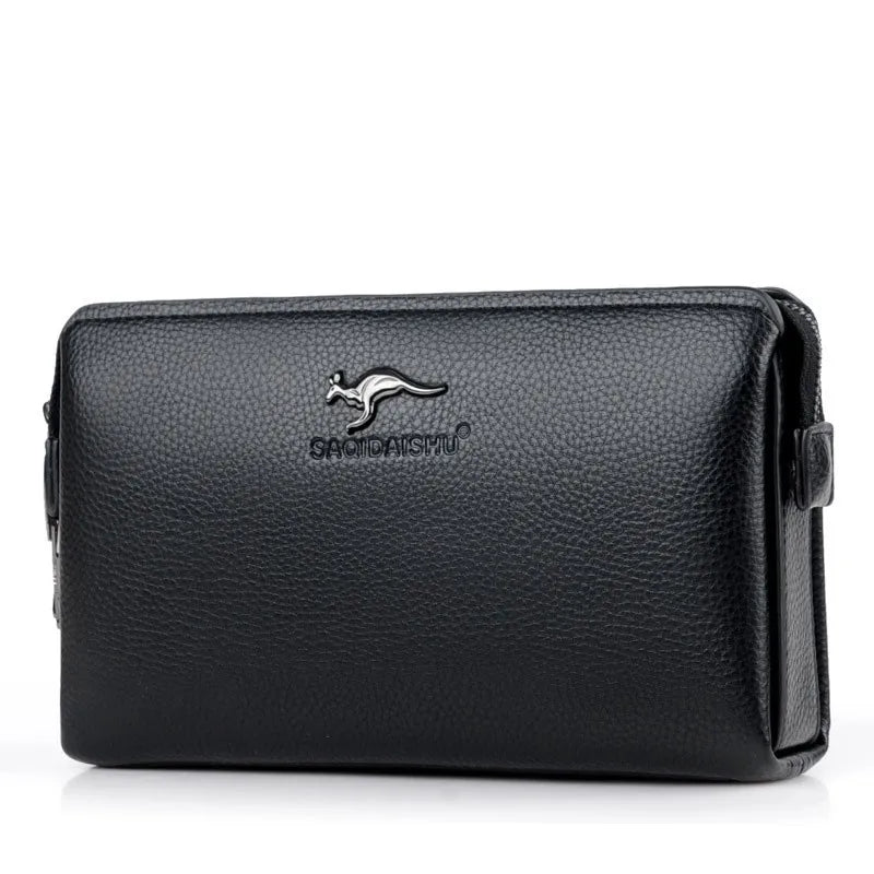 Leather Long Purse Bag