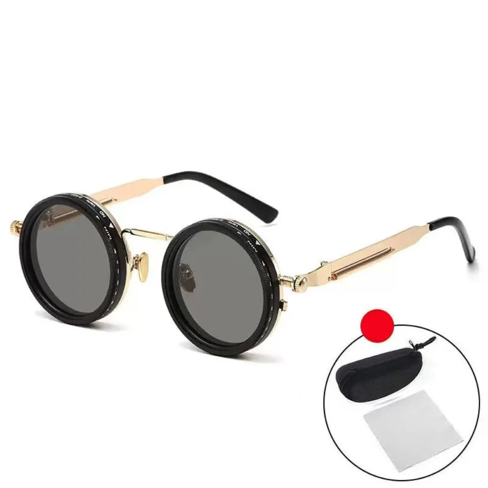 Retro Sunglasses with Case