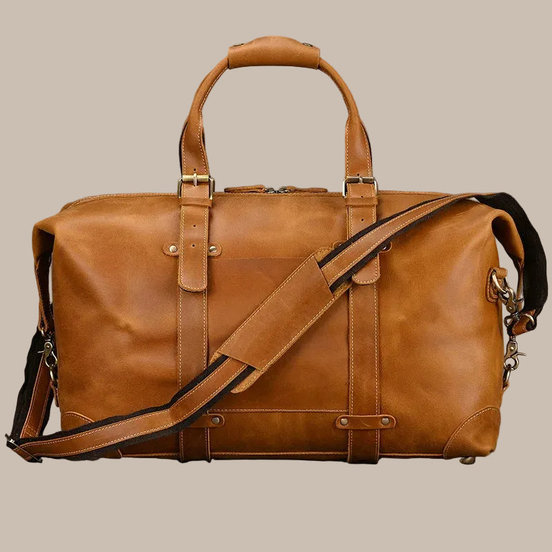 Big Capacity Leather Duffle
