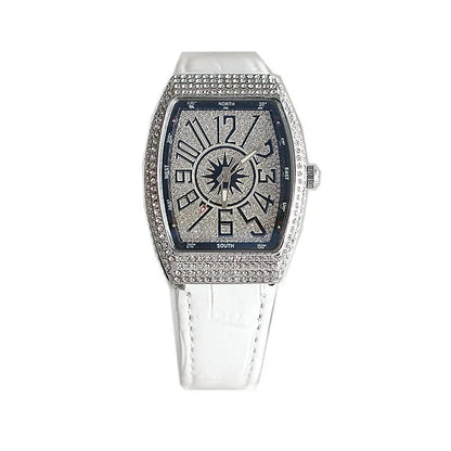 Tonneau Oval Diamond Dial