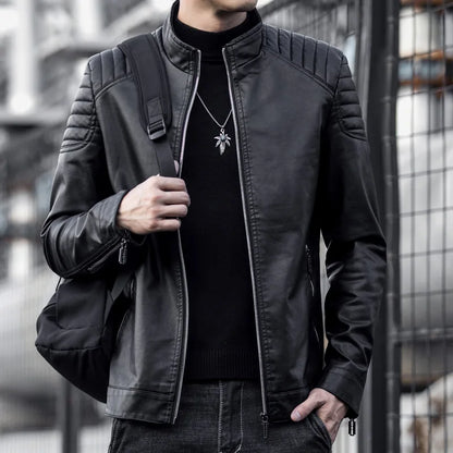 Stand Collar Casual Jacket