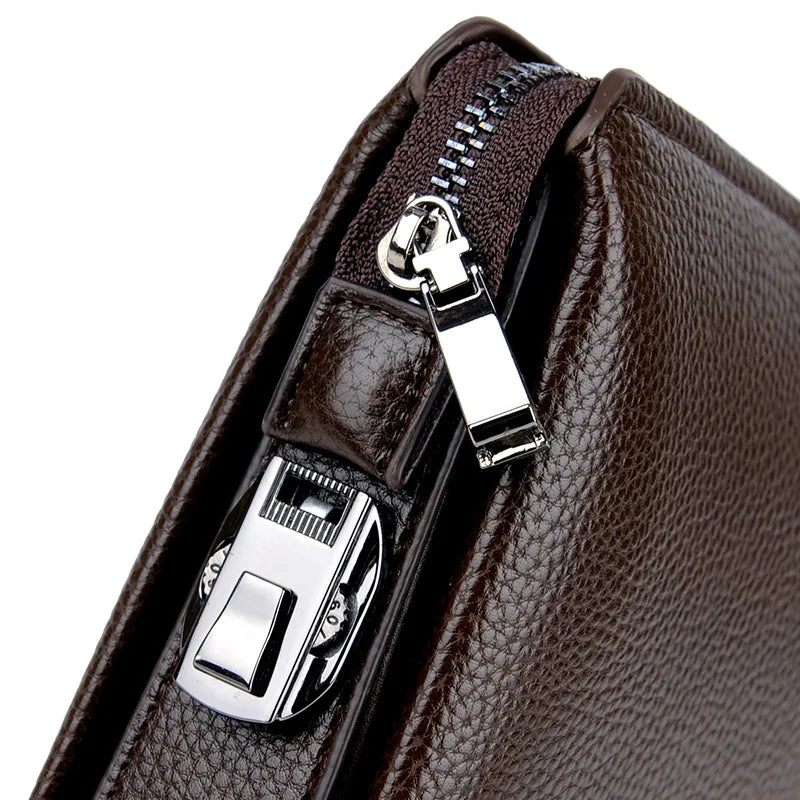 Leather Long Purse Bag