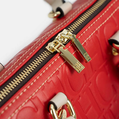 PU Material Lock Design Bag