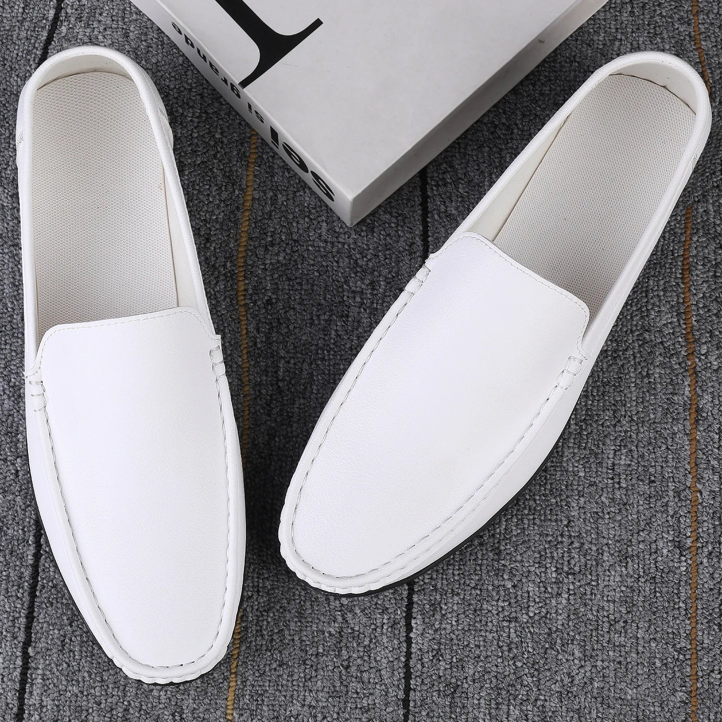 Mans leather comfortable shoes