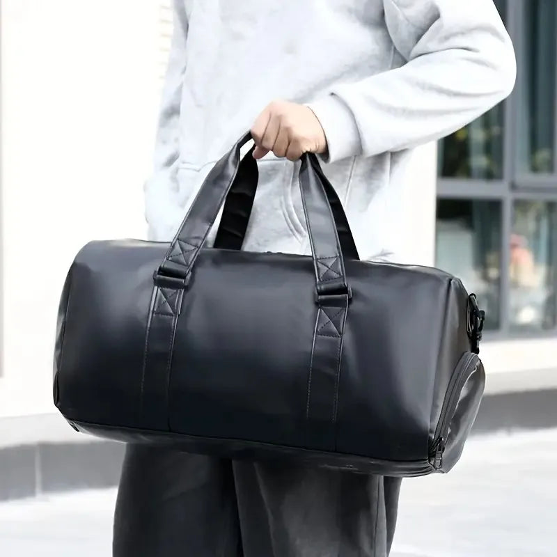 Solid Color Fitness Handbag
