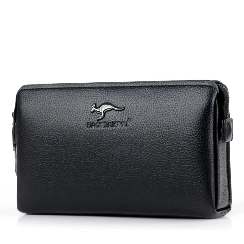 Leather Long Purse Bag