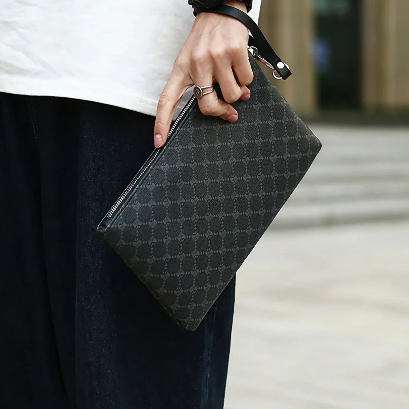 Men’s PU Clutch Bag