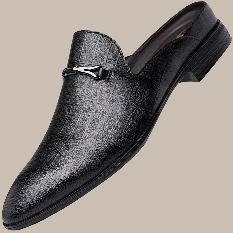 Men’s Leather Slip-On Flats