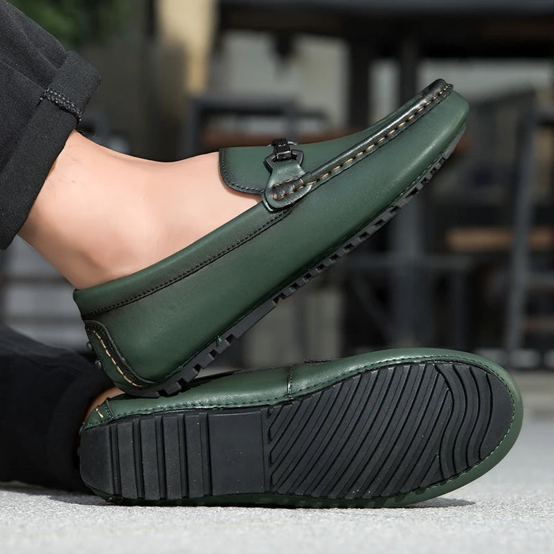 Men’s Split Leather Loafers
