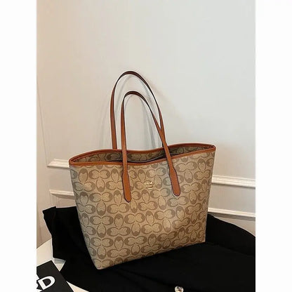 Classic Medium PU Tote Bag