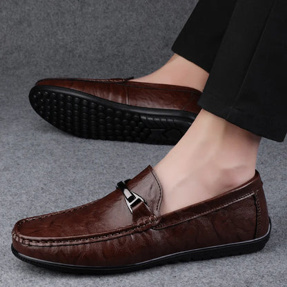 British Style Casual Moccasins
