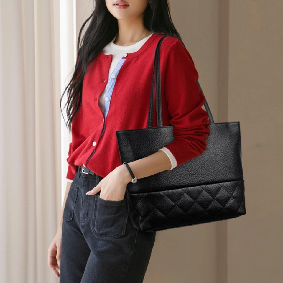 Large Luxury Shoulder Tote